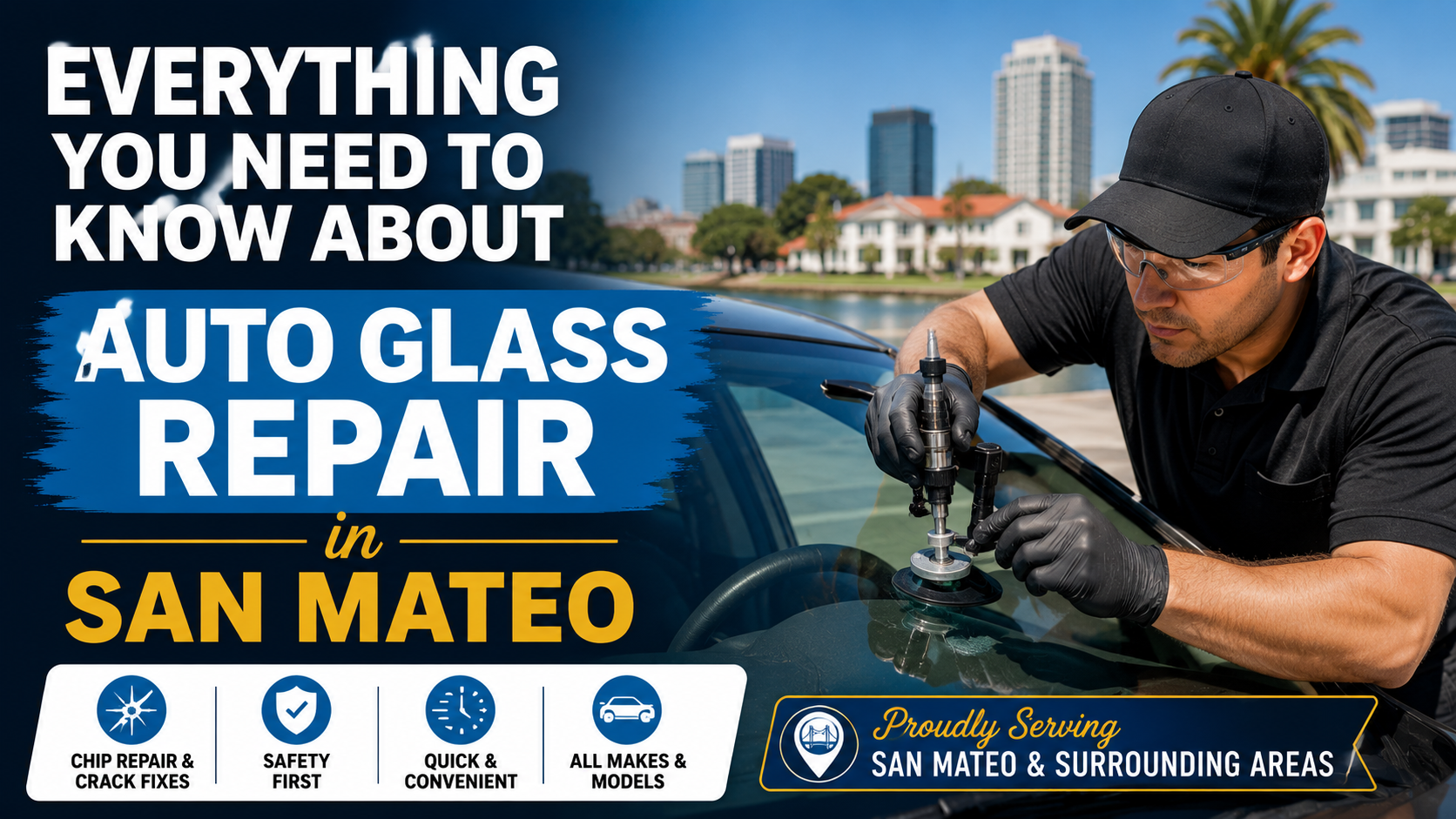 Everything You Need to Know About Auto Glass Repair in San Mateo